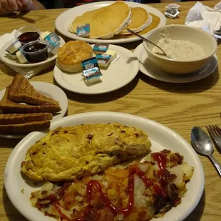 Seafood Omelette