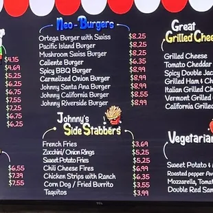 Menu (February 2024, inside)