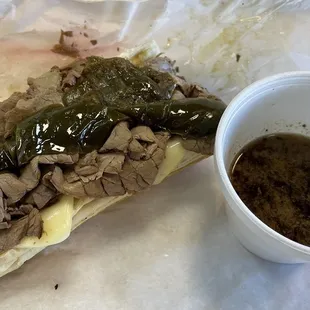 Italian Beef Sandwich