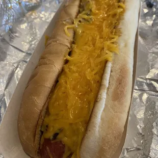 Chili Cheese Hot Dog