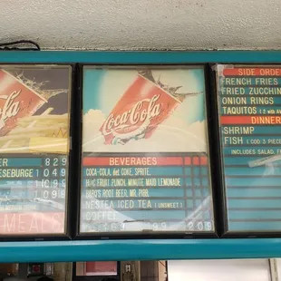 Menu inside