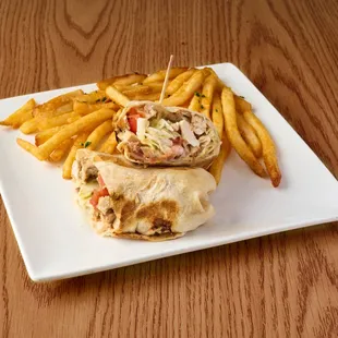 Chicken Ranch BLT Wrap