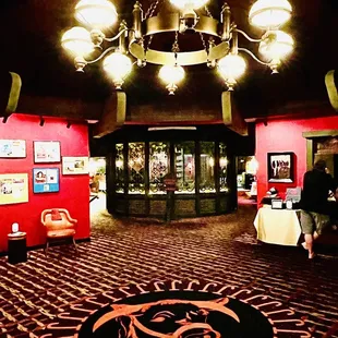 the inside of the restaurant