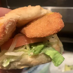 The fish sandwich has become a super favorite!