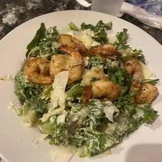 Grilled Chicken Kale Caesar Salad