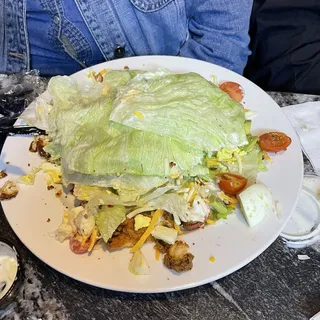 Fried Chicken Cobb Wedge Salad