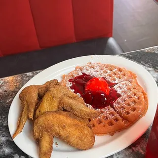 Strawberry Shortcake Waffle