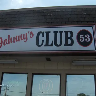 the front of the restaurant