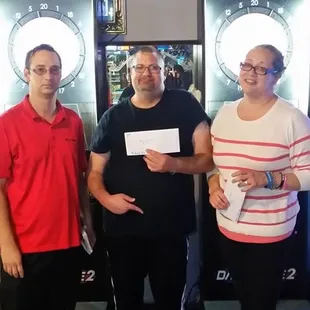 Will Ramsey, Andrea Guerra, Richard Ore Dart League Players