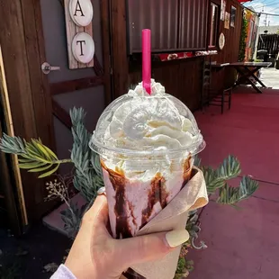 Banana Split Shake