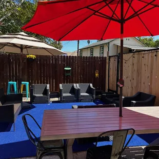 The Back Patio : available for small groups