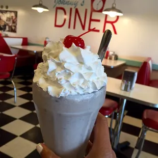 Oreo milkshake