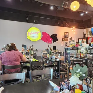 Inside Johnny's Diner