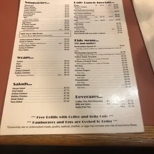 burgers, menu