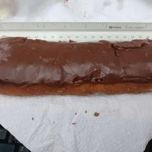 8&quot; chocolate long john