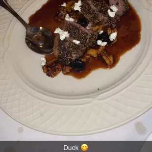 Peppercorn Duck Breast