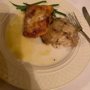 Potato Crusted Grouper