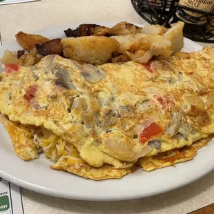 Cowboy omelette