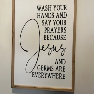 Wall Art at Bathroom