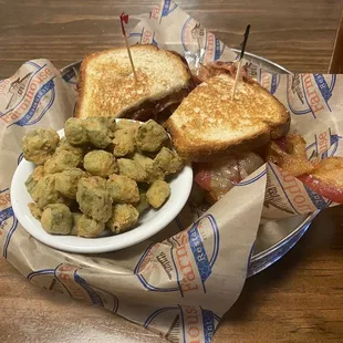 BLT with tons of Bacon