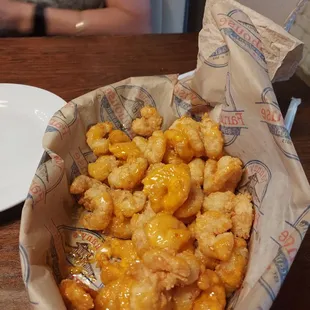 Boom boom shrimp appetizer.