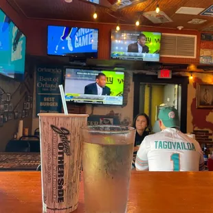 Draft beer and football!