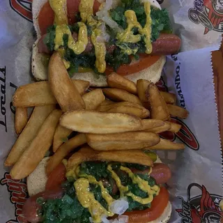 Chicago dog basket