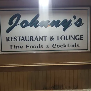 Thank you to all the staff at Johnny&apos;s that make the food taste good and make all welcomed!!