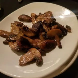 Side order of Sauteed Mushrooms. Love these!