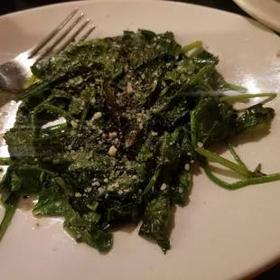 Sauteed Spinach Seasoned to Perfection!