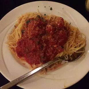Loved it! Good meatballs.