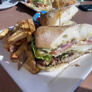 Blackened Snapper Sandwich
