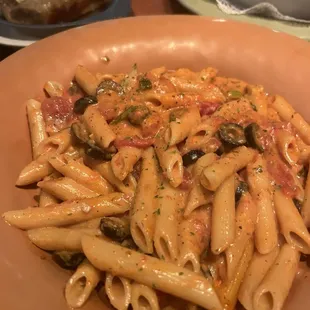 Penne vodka - delicious!