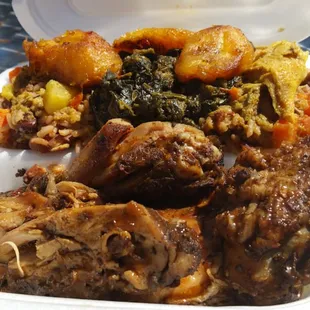 Jerk Chicken platter