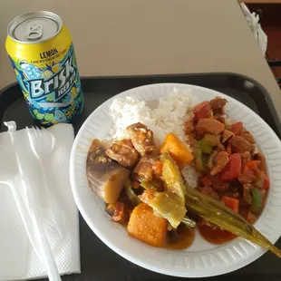 Mom's lunch and tea 3/4/24