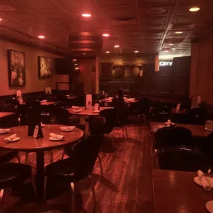 The room you can rent for events at Johnny's.  This place is rad and also has live music.