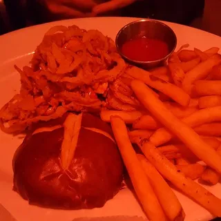 Pulled Wood-Roasted Chicken Sandwich