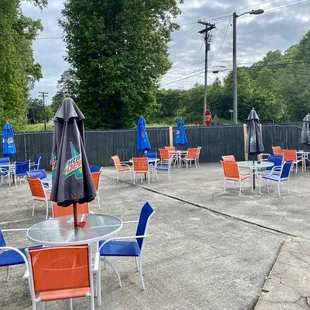 Enjoy our outside patio area.