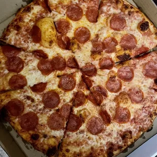Pepperoni pizza