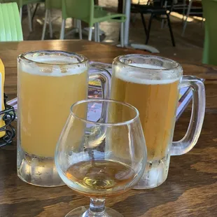 Bourbon, beer, beer