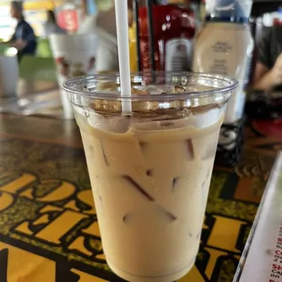 Iced coffee