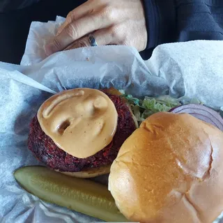 The Beet Veggie Burger