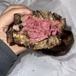 Half Pastrami Sandwich.