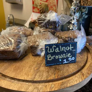 a variety of baked goods