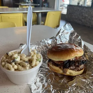 Big Johnny and Mac Salad ! Totally worth it