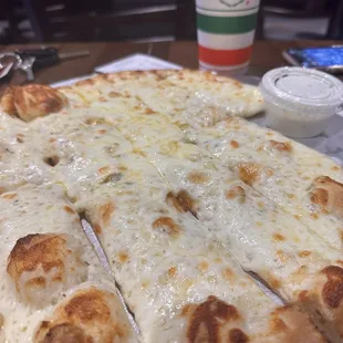 Cheesy breadsticks. Awesome!