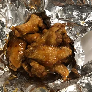 Mango Habanero Sauce on wings