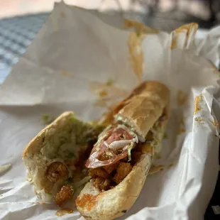 Voodoo Shrimp Po Boy