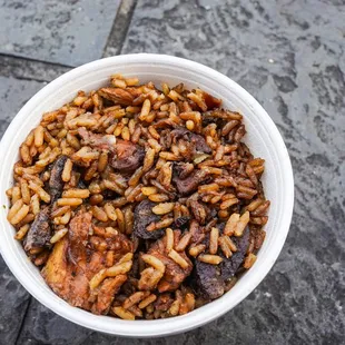 Side of Jambalaya. Delicious as well!