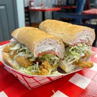 Shrimp Po - boy